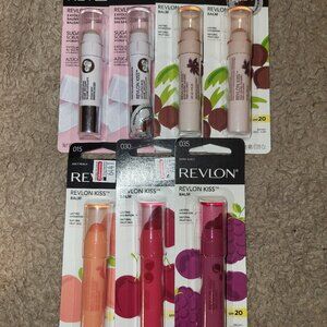 Revlon Kiss Balm Lot of 7 New Unopened